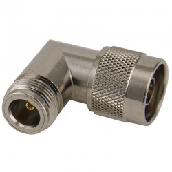 N-Type male to NType female right angle Adapter